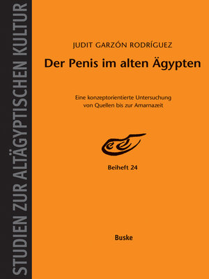 cover image of Der Penis im alten Ägypten